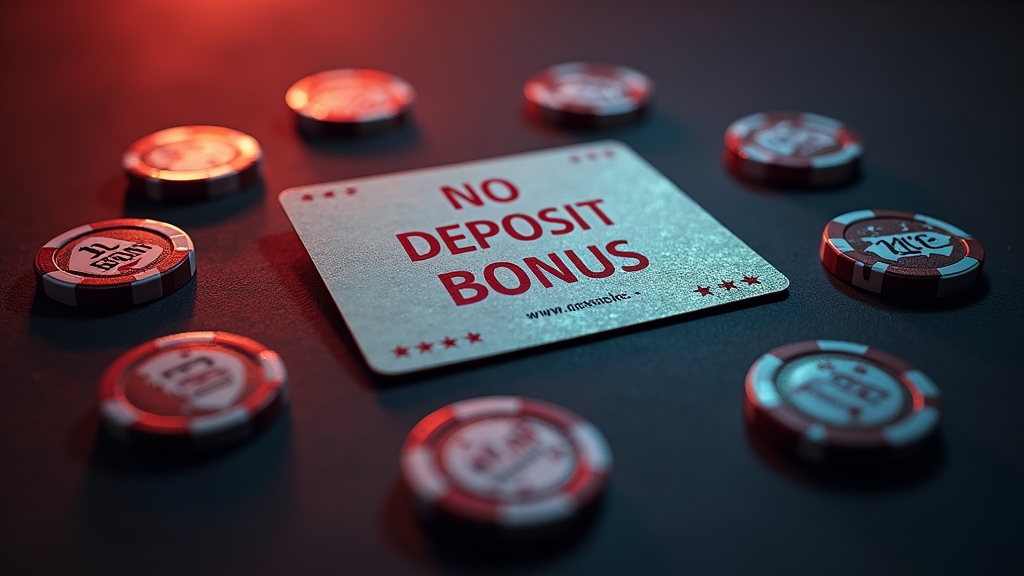 Tarjeta de bono sin depósito con avisos de restricciones y tiempo de caducidad